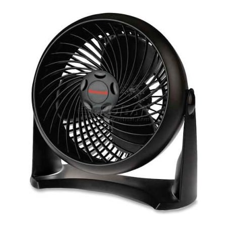 Honeywell Honeywell HWLHT900 Turbo Table Air Circulator Fan, 3-Speed, 6.5"L x 11.3"W x 11"H, Wall Mount, Black HWLHT900